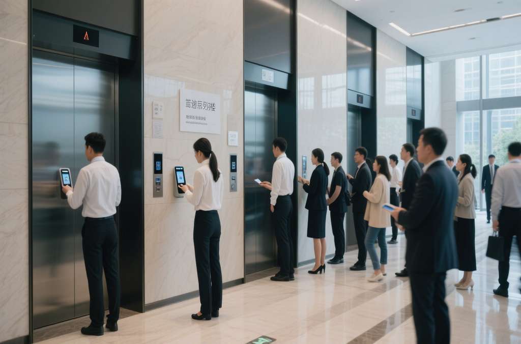 科苑隆电梯梯控系统：写字楼商务安全的智慧屏障