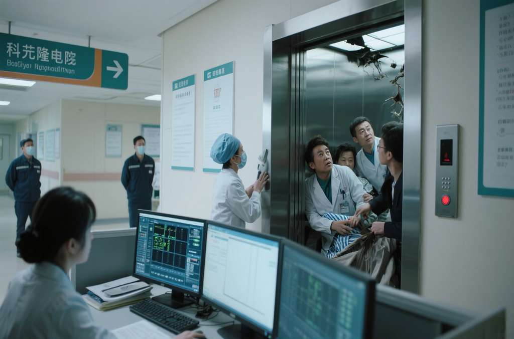电梯安全无小事，科苑隆对讲秒达救急时