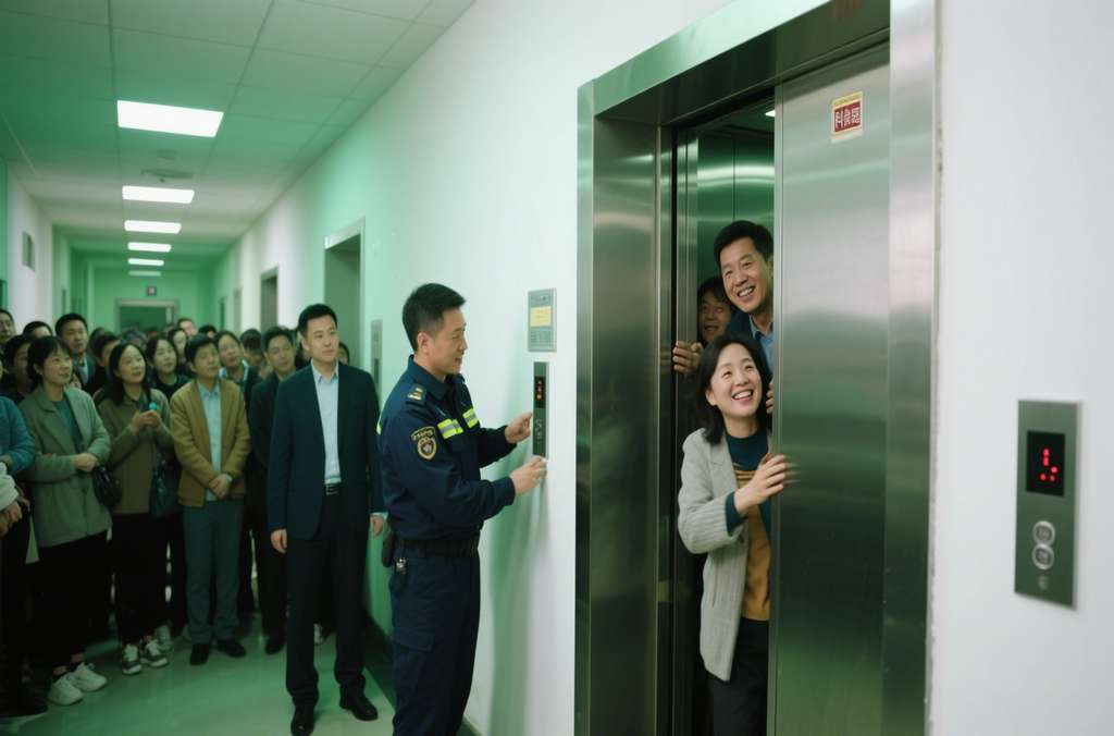 电梯安全命脉，科苑隆对讲 “一键激活”