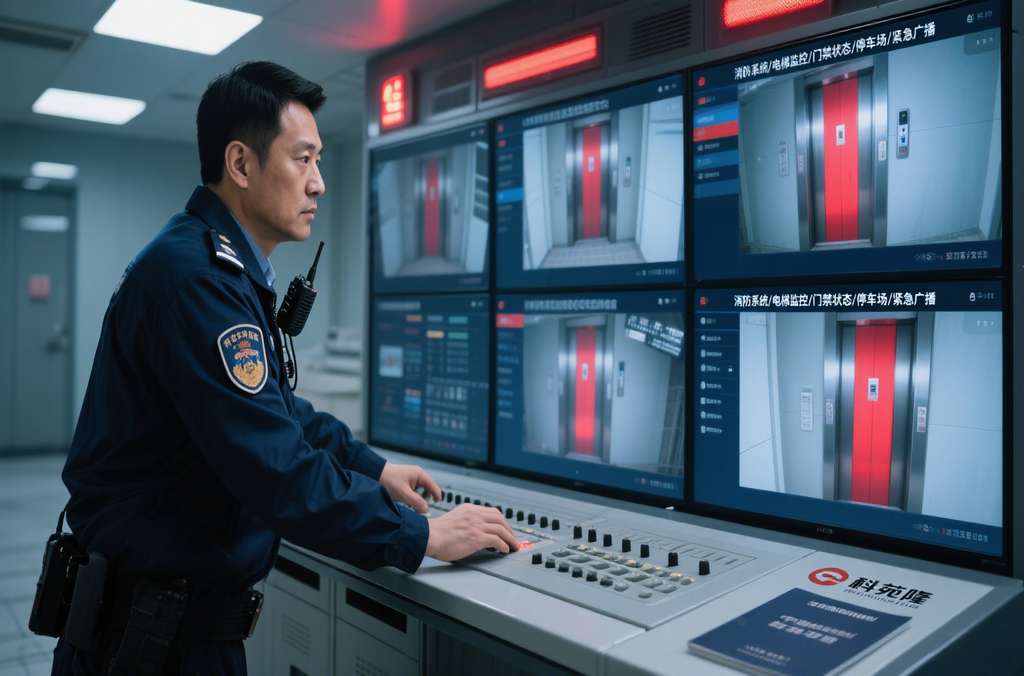 五方互联，科苑隆为楼宇安全加道锁