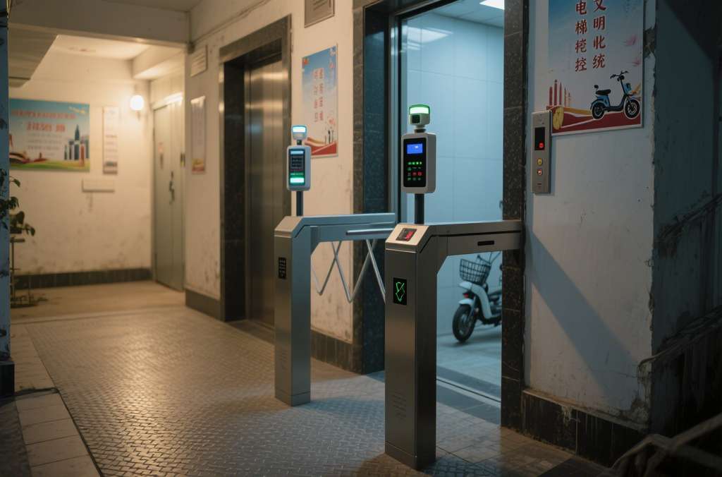 电瓶车梯控系统