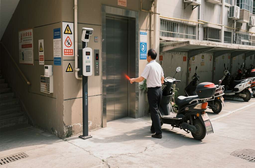 电动车梯控系统