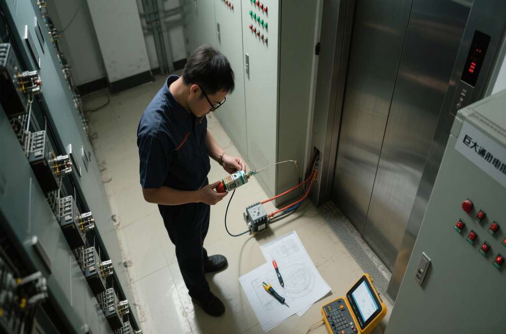 巨人通力电梯平层感应器