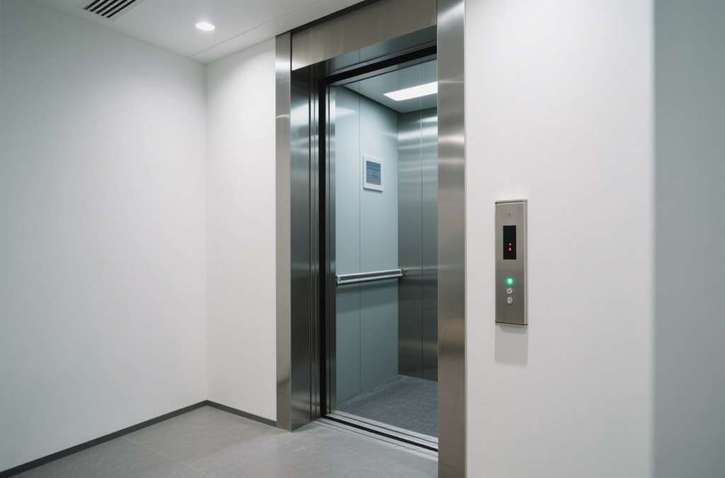 感应器平层电梯