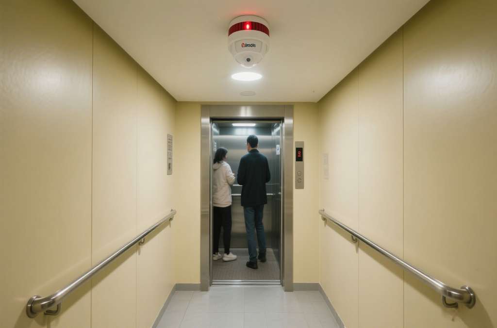 电梯烟感感应器