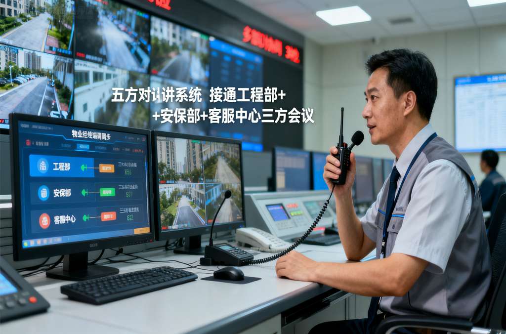 科苑隆五方对讲，让楼宇管理 “声” 效翻倍