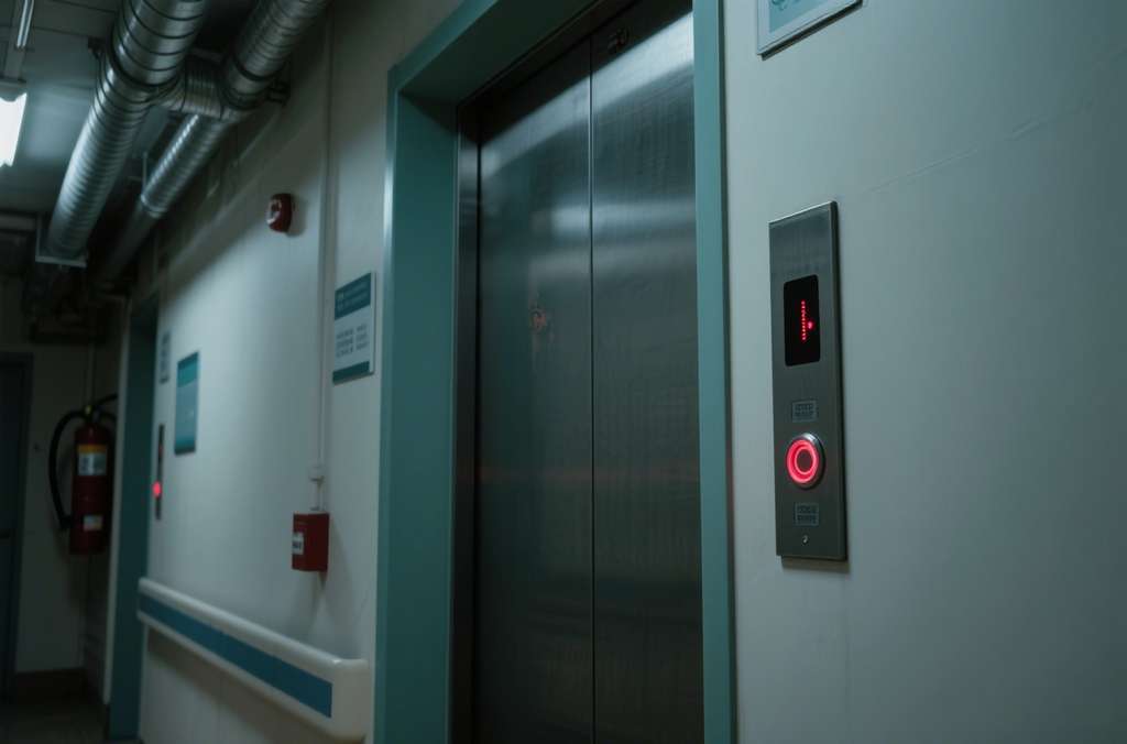 平层感应器电梯