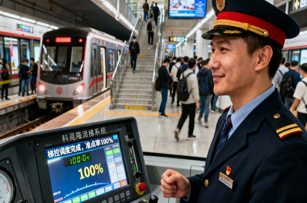 科苑隆派梯，让每趟地铁都准时赴约