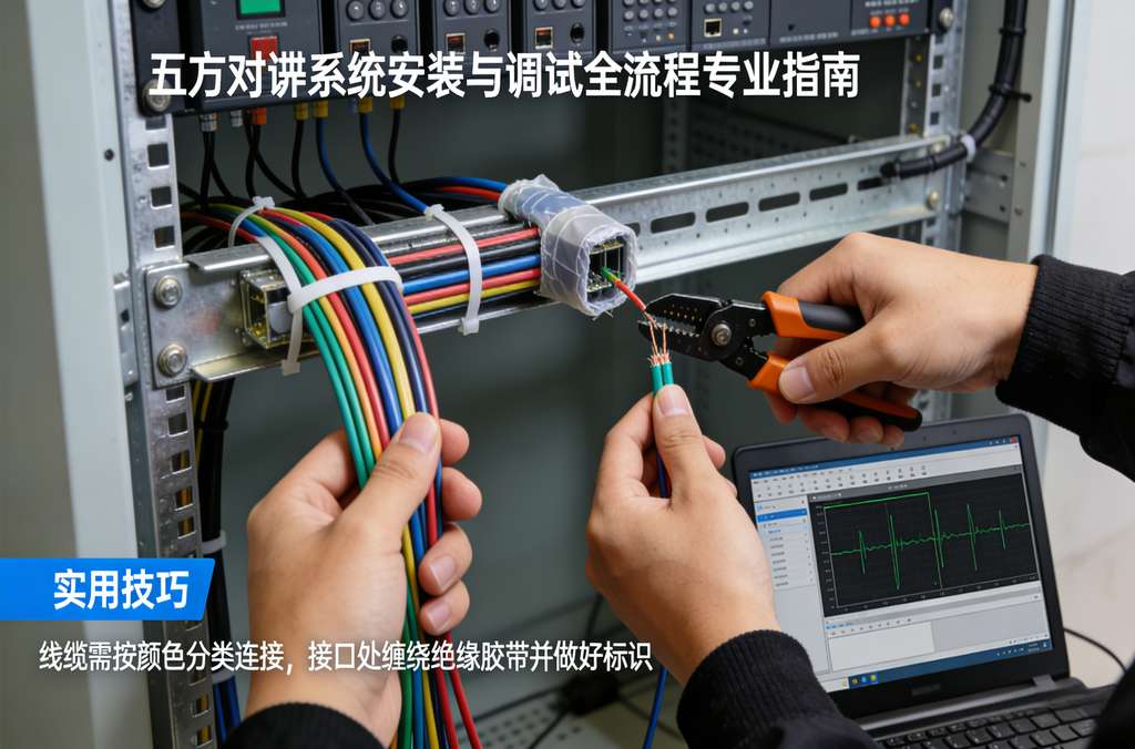 五方对讲系统安装与调试全流程：专业指南与实用技巧