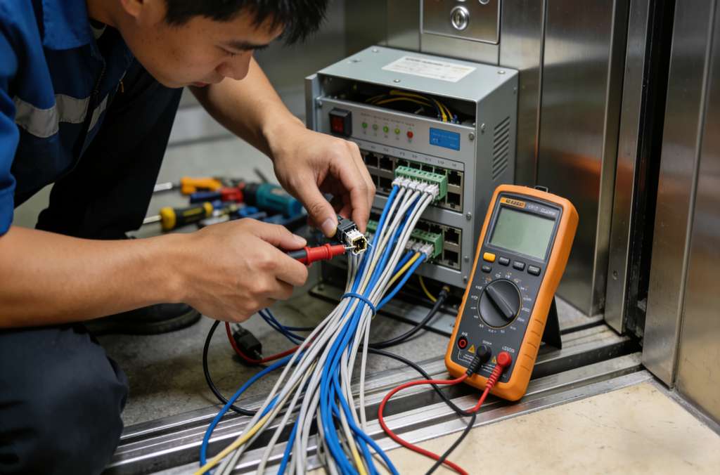 五方对讲电梯内通话主机无响应？排查与解决全攻略