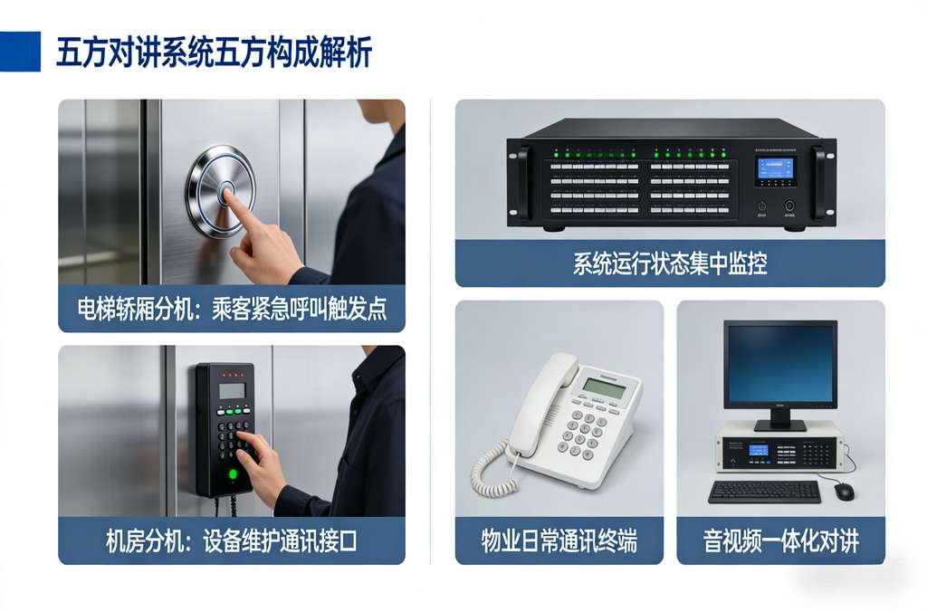 五方对讲系统五方构成解析：全面了解各方角色与功能