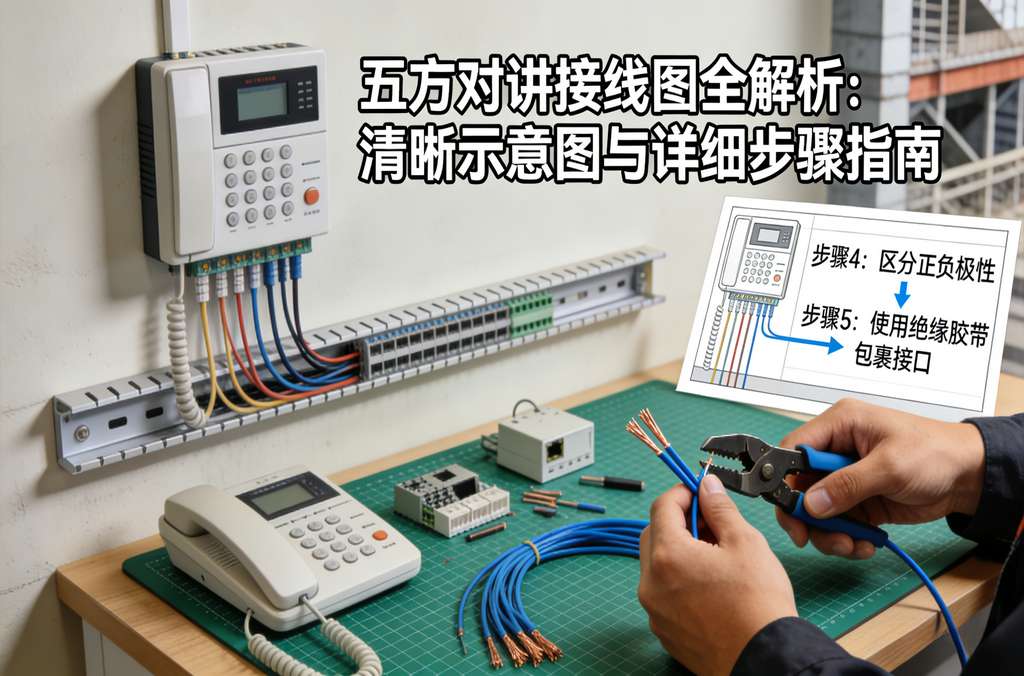 五方对讲接线图全解析：清晰示意图与详细步骤指南