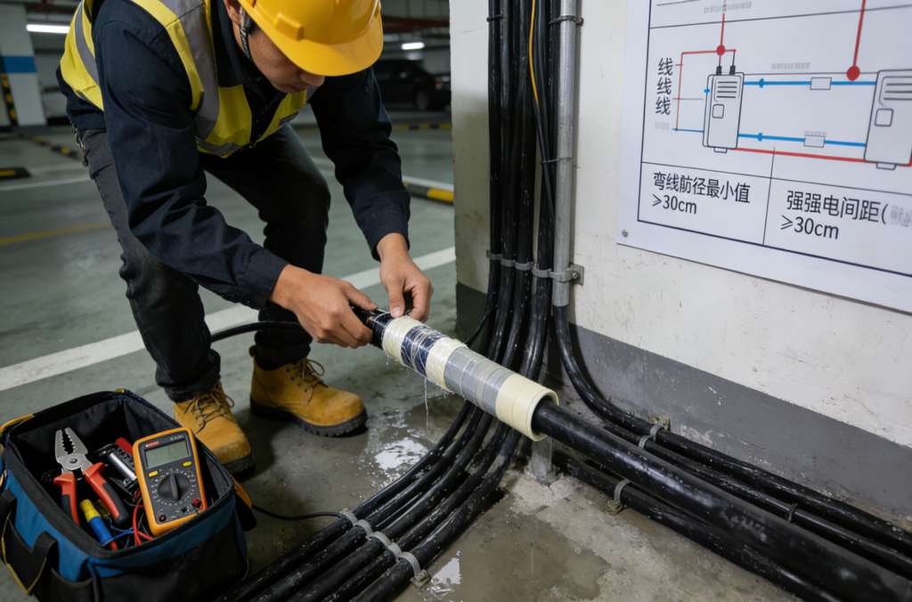 五方对讲系统布线全攻略：步骤、要点与注意事项