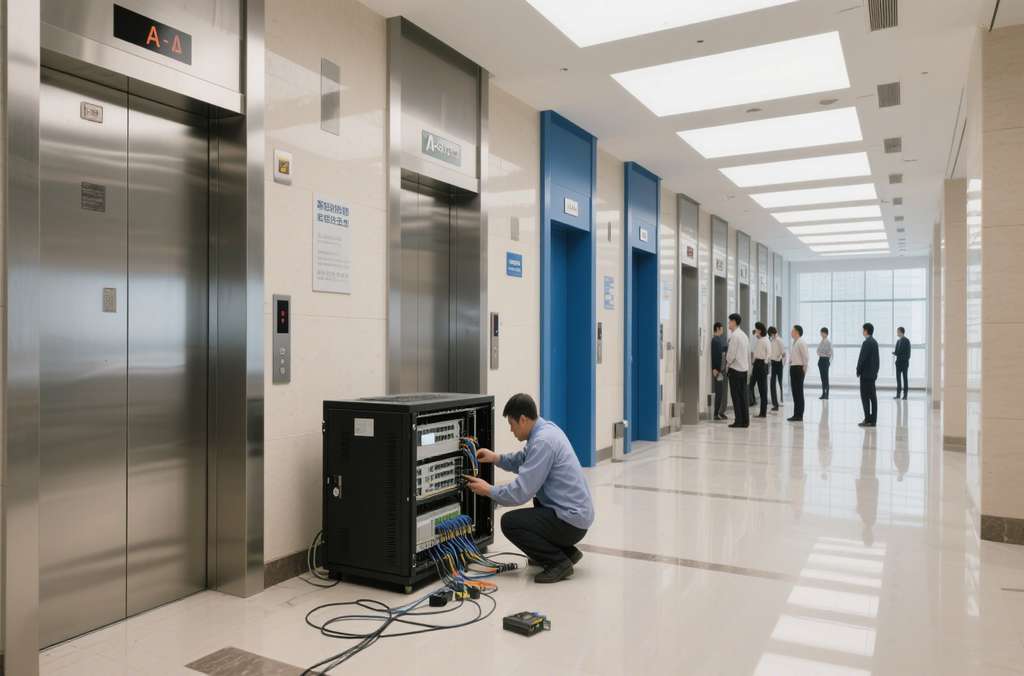 跨品牌电梯群控