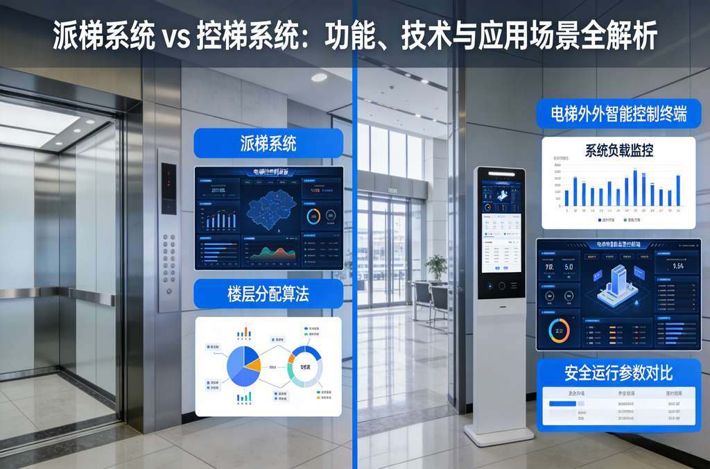 派梯系统 vs 控梯系统：功能、技术与应用场景全解析