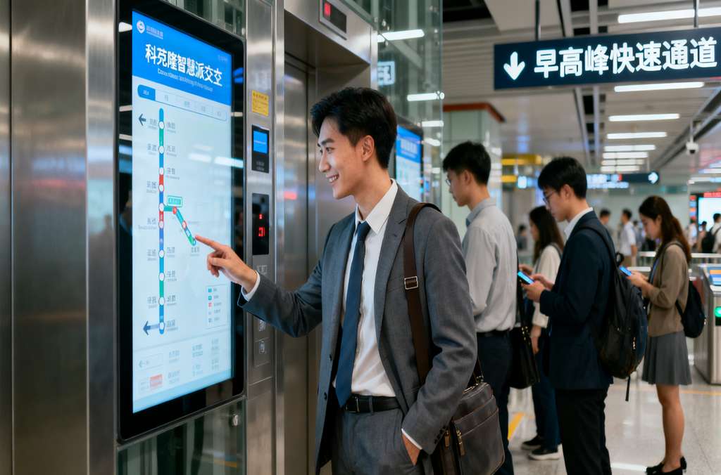 科苑隆智慧派梯，解锁地铁出行新姿势