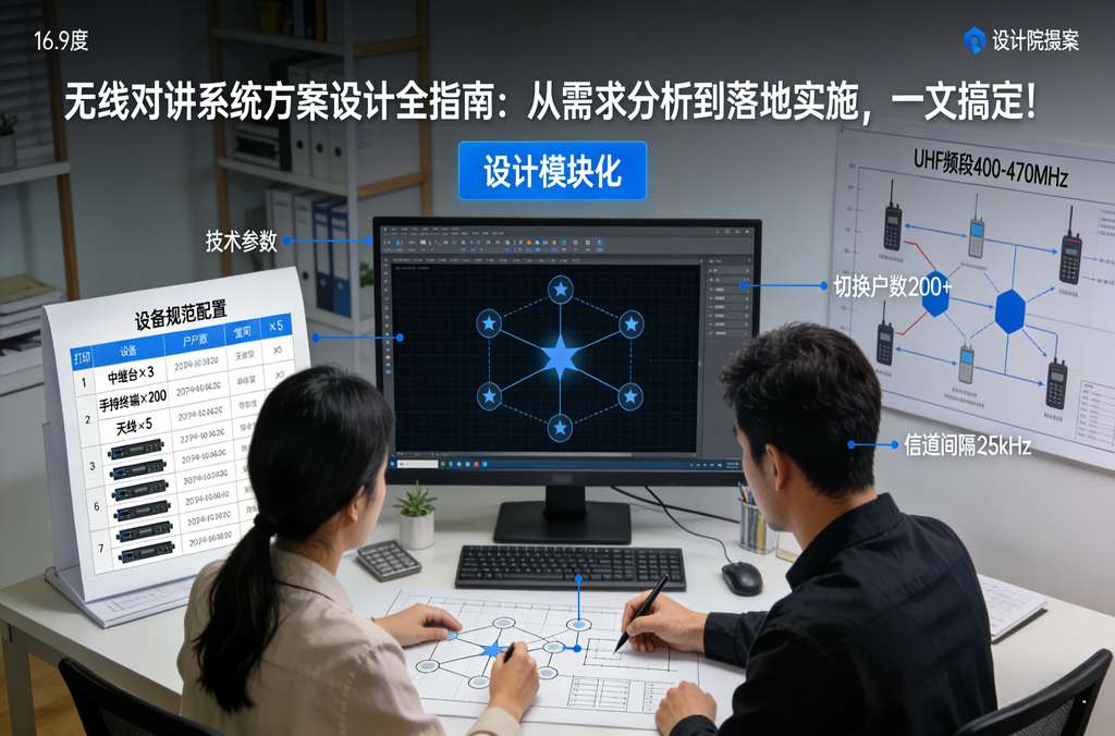 无线对讲系统方案设计全指南：从需求分析到落地实施，一文搞定！