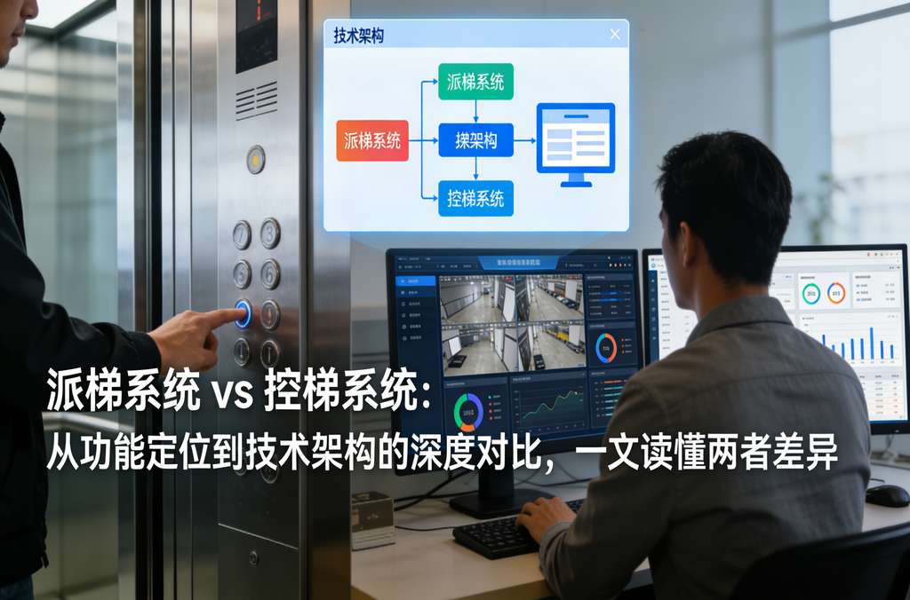 派梯系统 vs 控梯系统：从功能定位到技术架构的深度对比