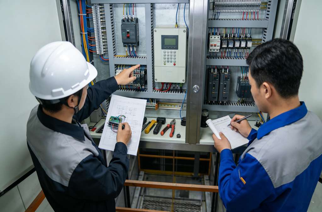 电梯梯控系统安装图技术指南