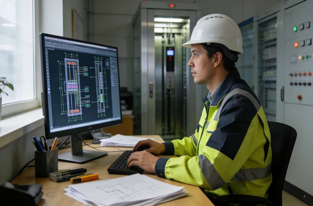 电梯控梯系统技术图纸获取指南