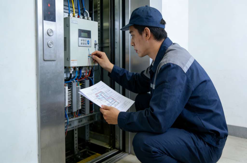 2026年最新梯控系统接线图解析