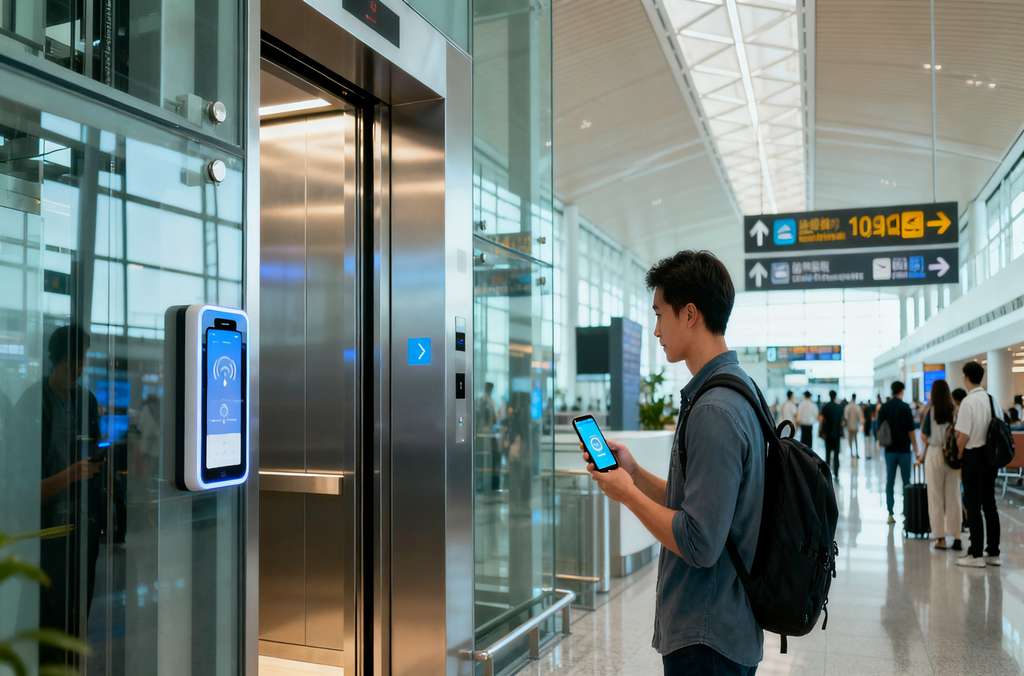 机场垂直交通网，科苑隆一键连