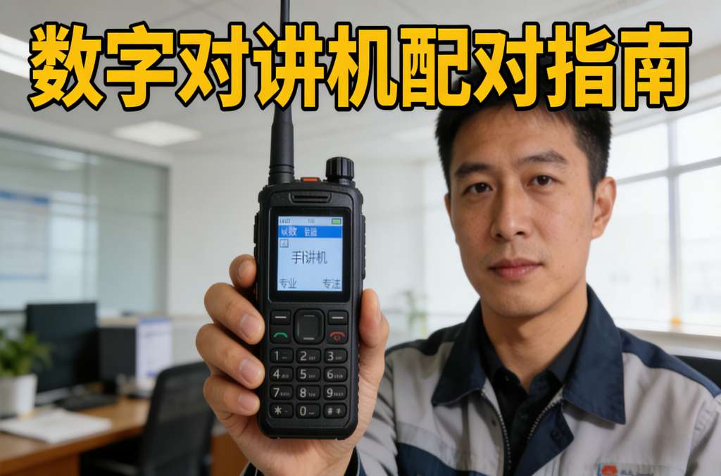 数字对讲机配对指南