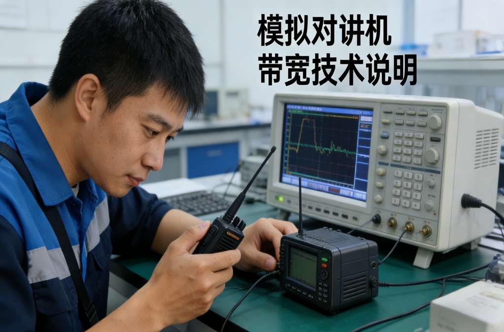 模拟对讲机带宽技术说明