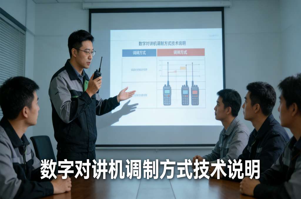 数字对讲机调制方式技术说明