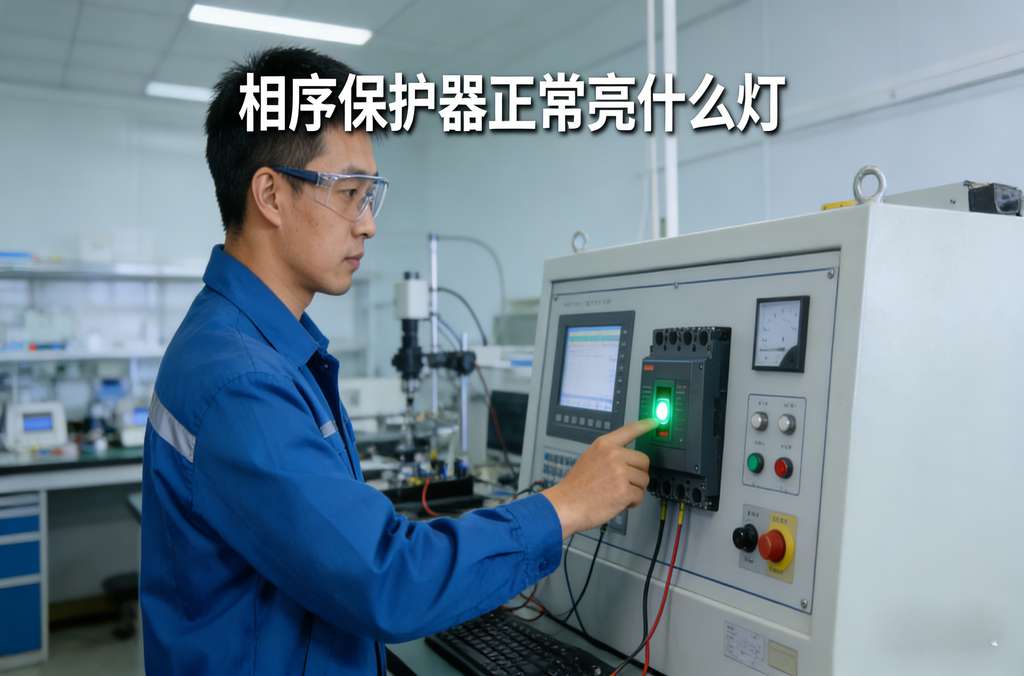相序保护器正常亮什么灯