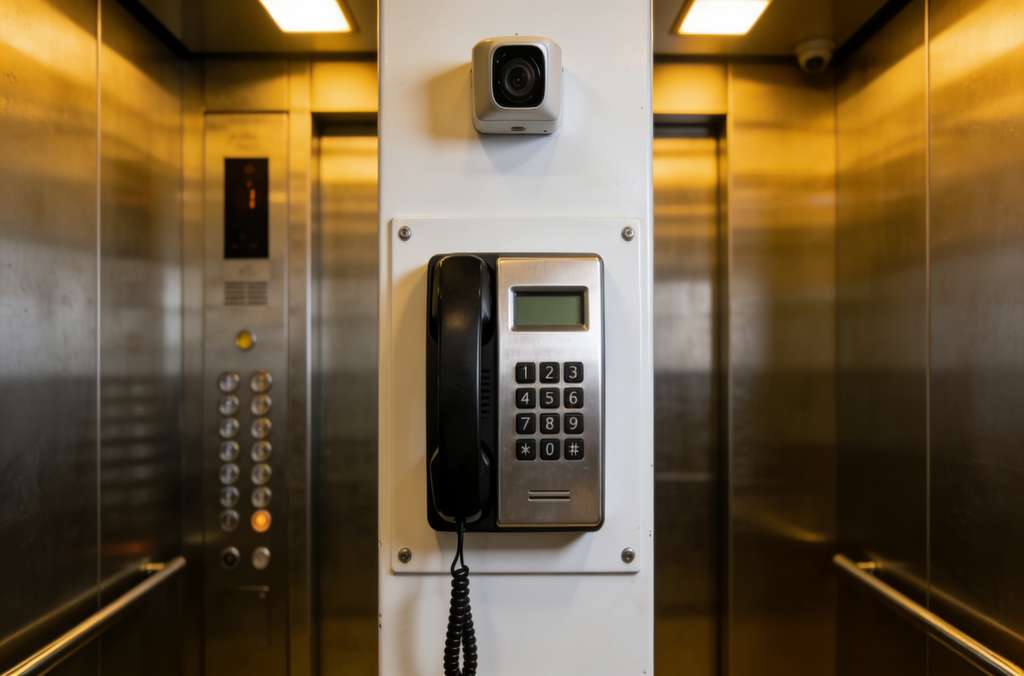 科苑隆电梯IP网络对讲系统 新国标合规 智能安防更安心