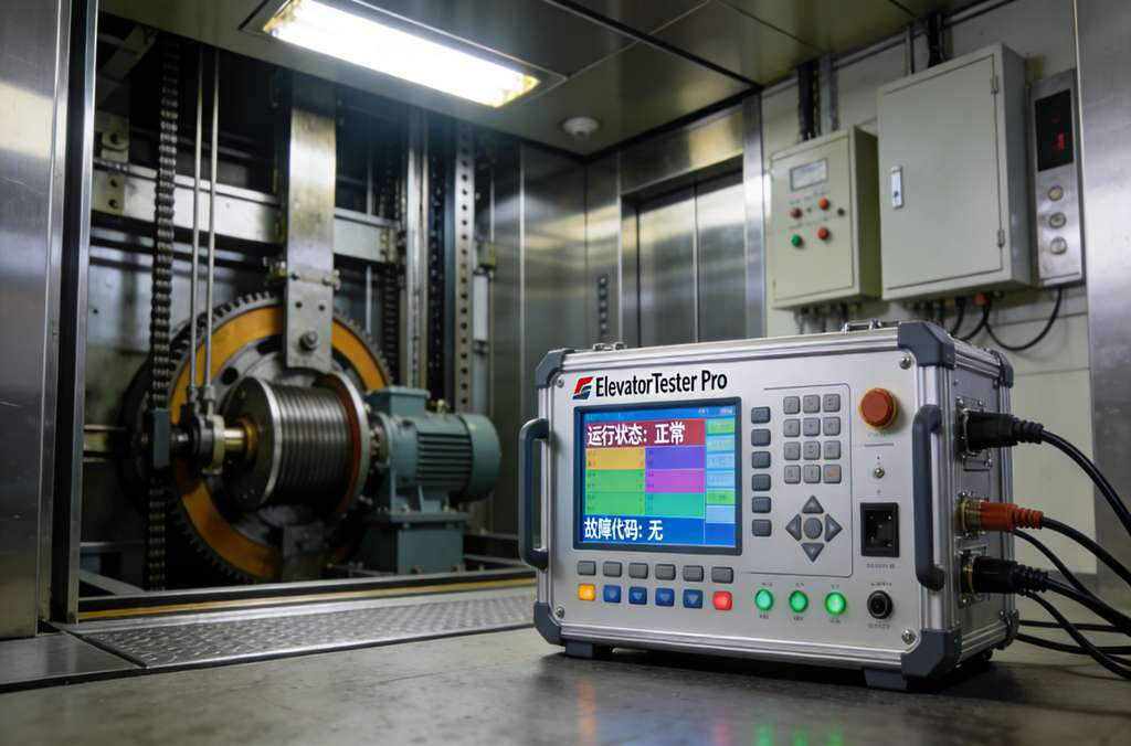 科苑隆电梯诊断设备 智能护航垂直出行安全