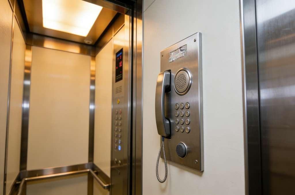 科苑隆电梯对讲 筑牢乘梯应急通讯防线