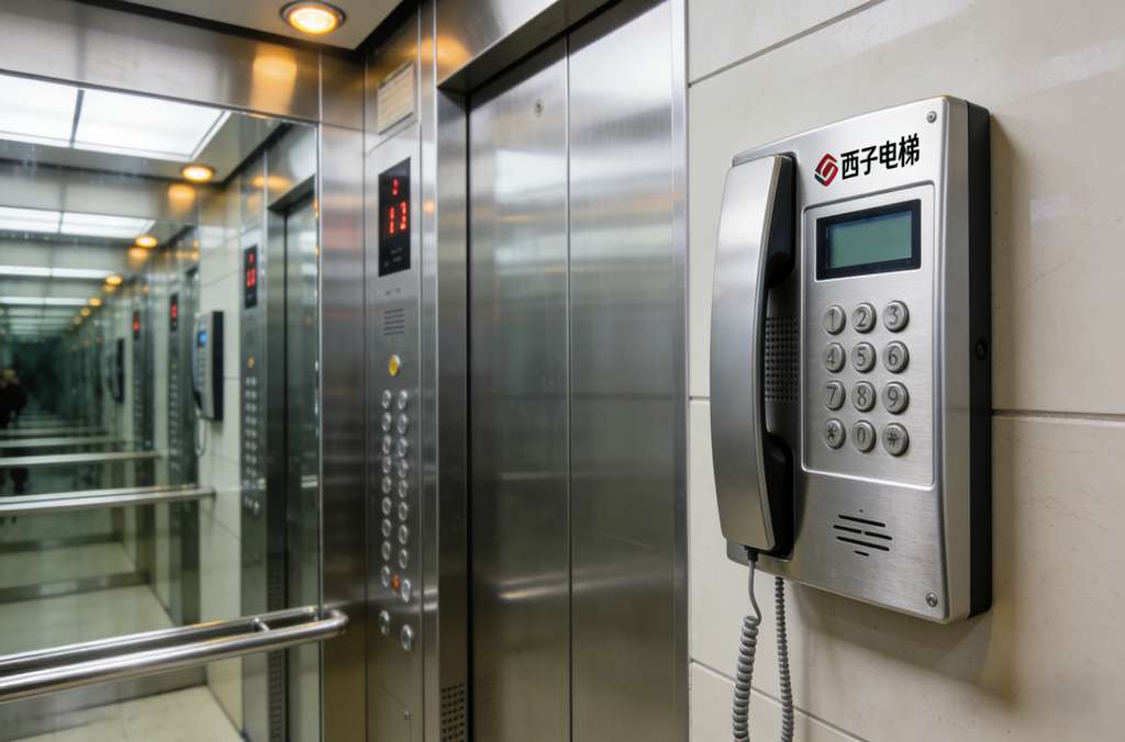 科苑隆西子电梯对讲系统 专业应急通信解决方案，守护每一次平安乘梯