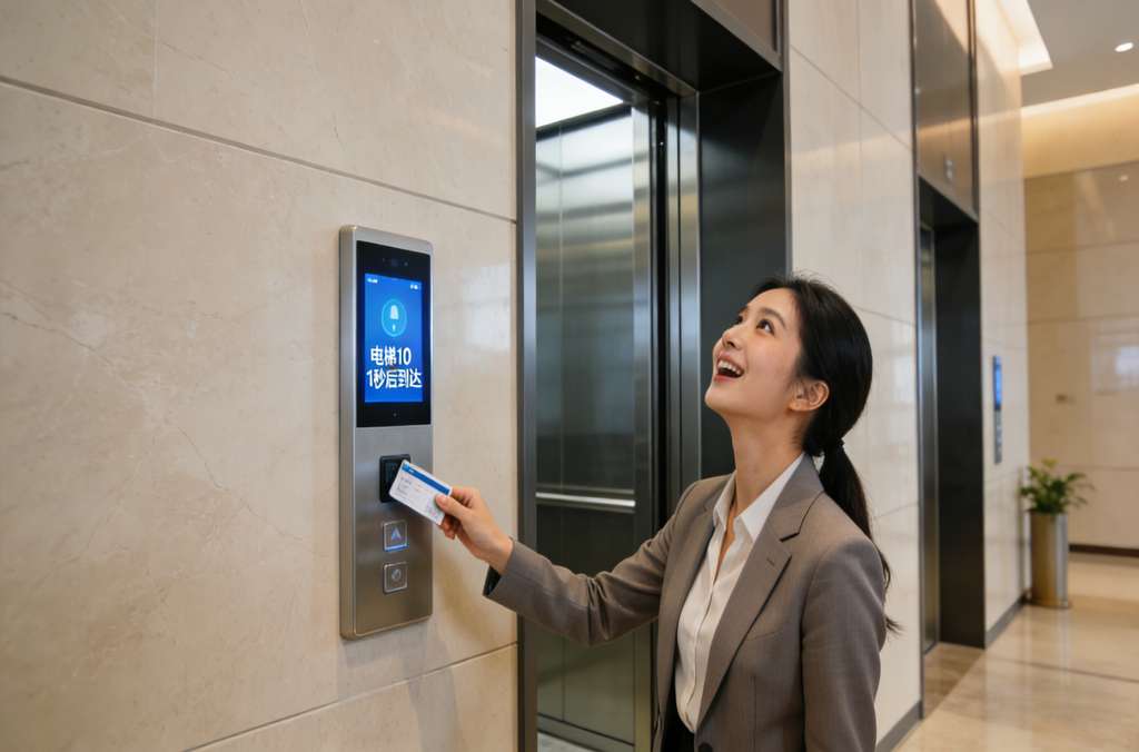 商务电梯选层快，科苑隆系统真不赖