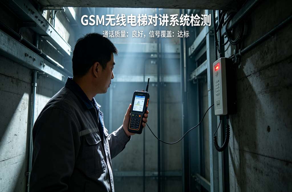 科苑隆GSM无线电梯对讲 免布线五方通话应急方案