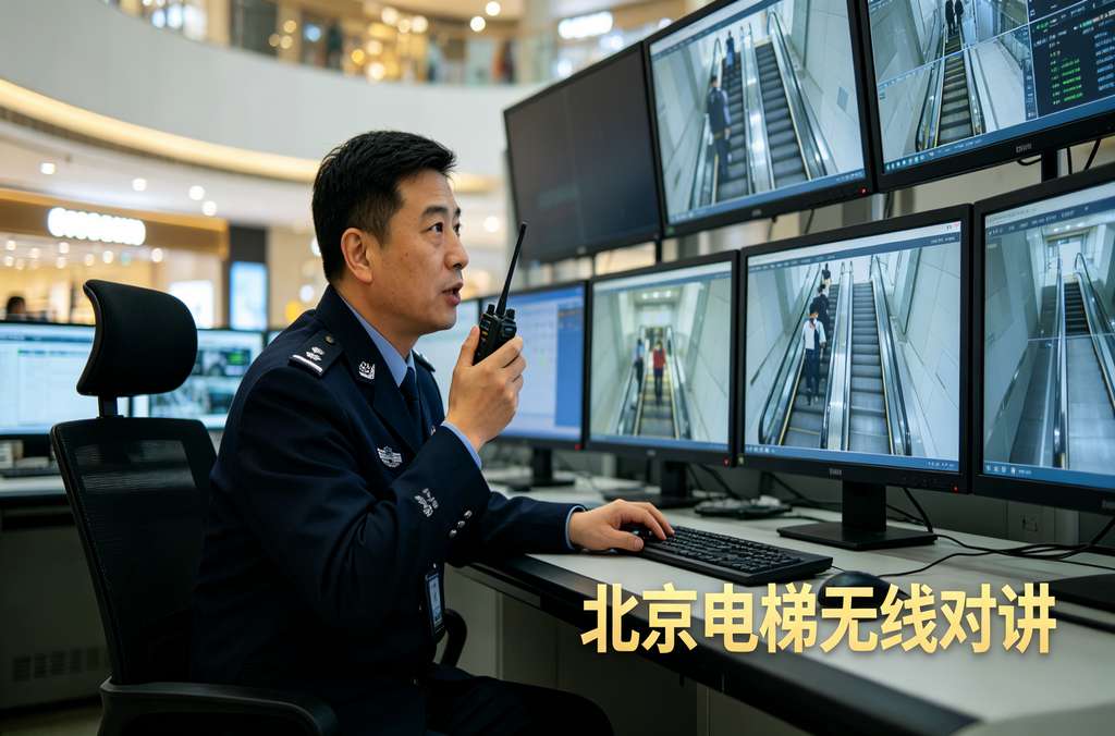 北京电梯无线对讲选科苑隆 免布线新国标五方对讲方案