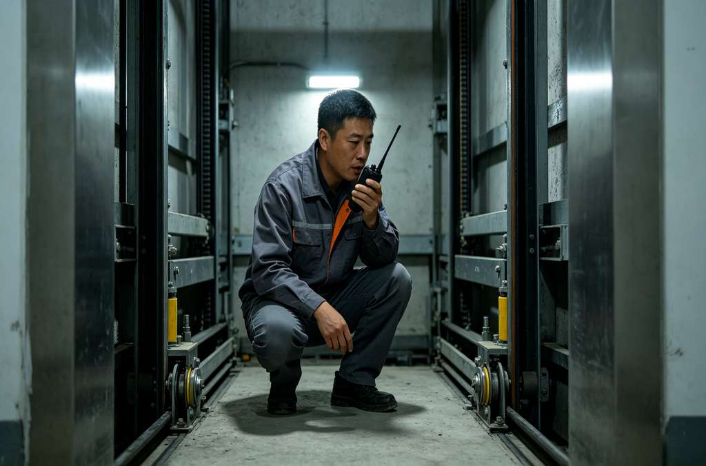 科苑隆电梯无线对讲 免布线稳通话守护乘梯安全