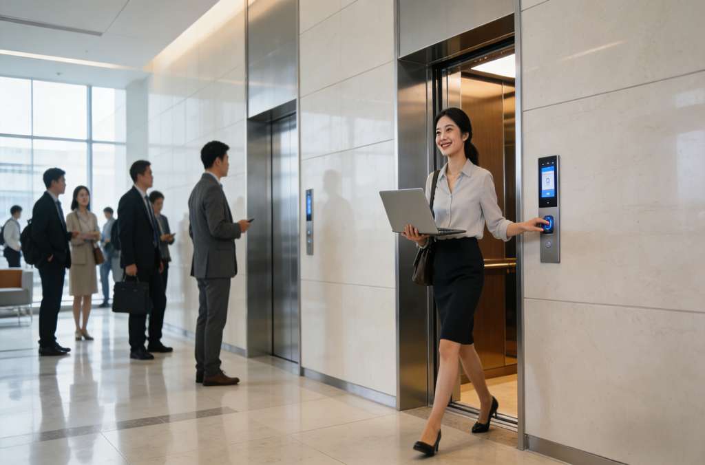 科苑隆派梯系统，让商务电梯更懂需求