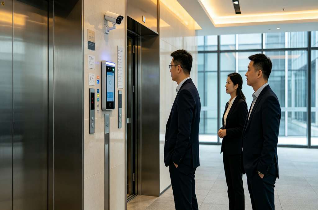 科苑隆智慧梯控系统 楼宇电梯智能权限安防方案