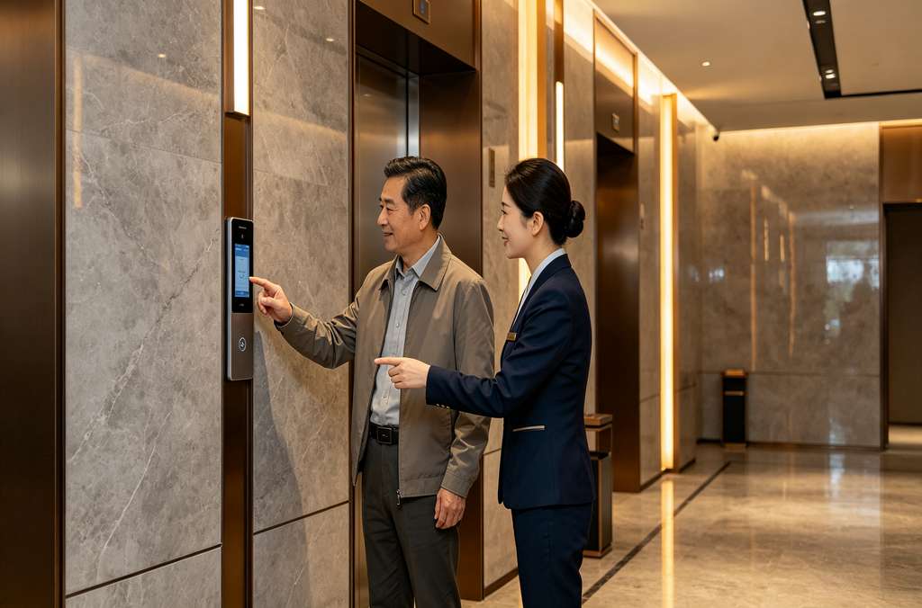 科苑隆电梯梯控系统 楼宇楼层智能权限管控方案