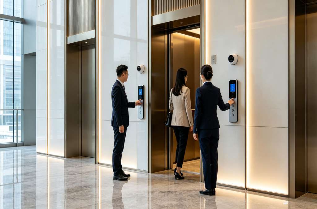 科苑隆电梯分层梯控 楼宇楼层权限智能管控系统