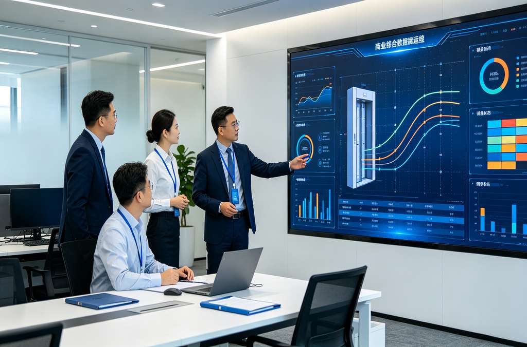 科苑隆梯控数据分析 楼宇电梯智能数据管理系统