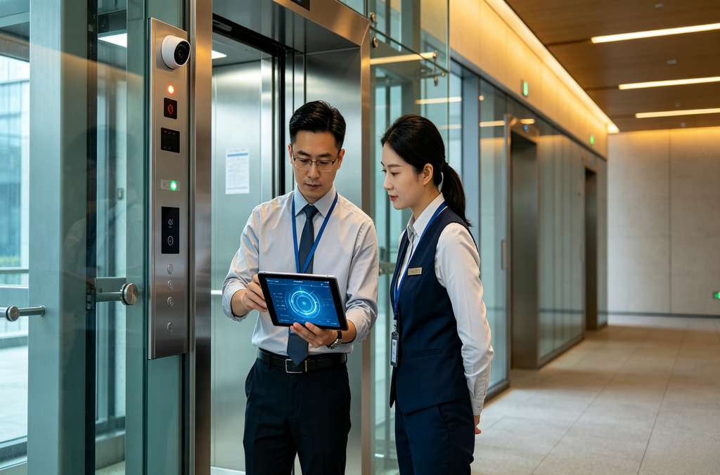 科苑隆电梯梯控管理系统 楼宇智能安防管控方案