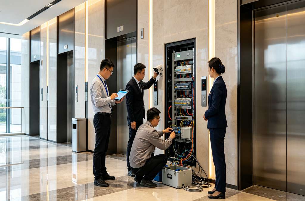 科苑隆电梯梯控 楼宇智能权限升级方案