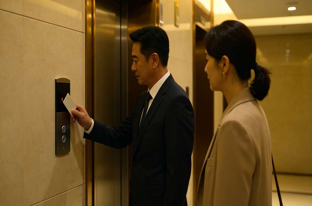 科苑隆刷卡梯控 楼宇电梯刷卡权限智能管理