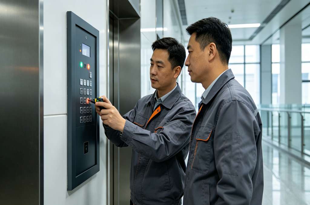 科苑隆电梯梯控面板 楼宇电梯智能通行控制面板