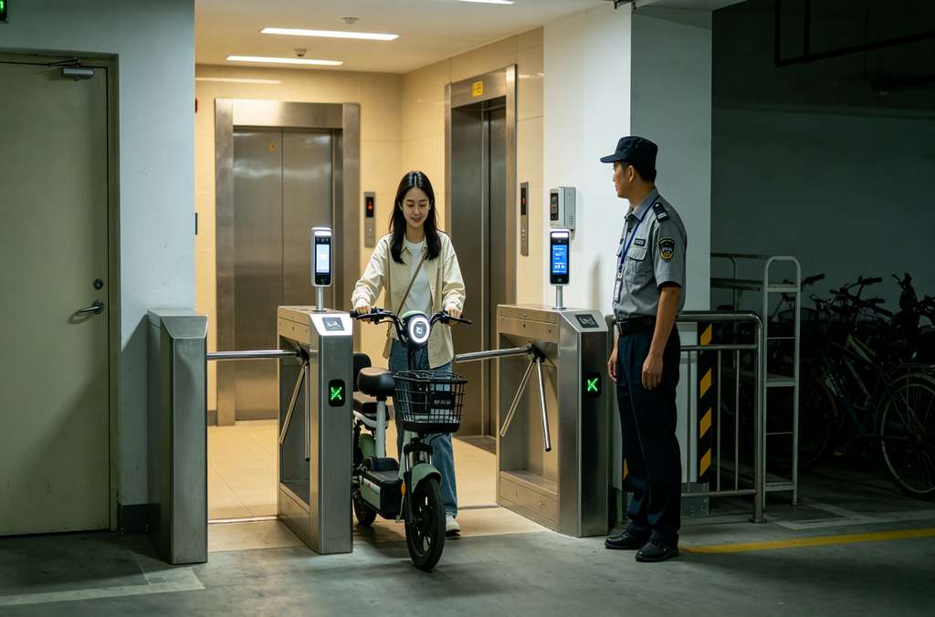 科苑隆电动车梯控系统，小区电梯安全管控设备
