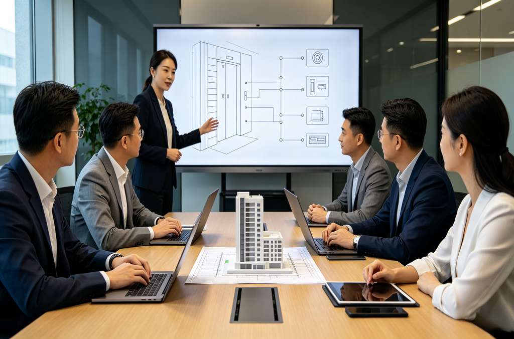 科苑隆电梯梯控管理方案 智慧楼宇安防解决方案