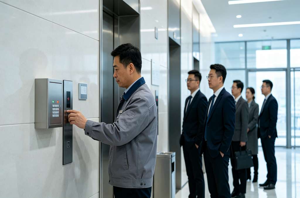 科苑隆控梯电梯系统 楼宇智能安全通行管控方案